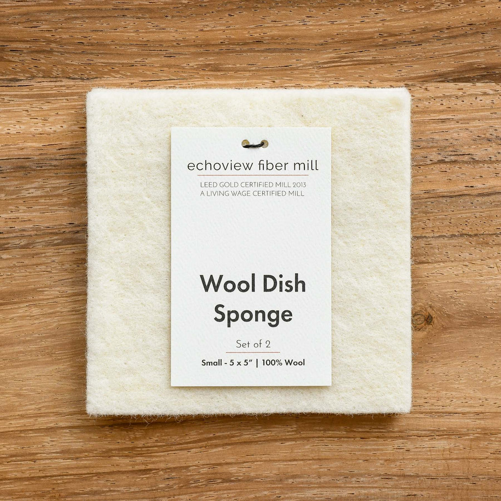 Wool Dish Sponge Set – Farmhouse Pottery